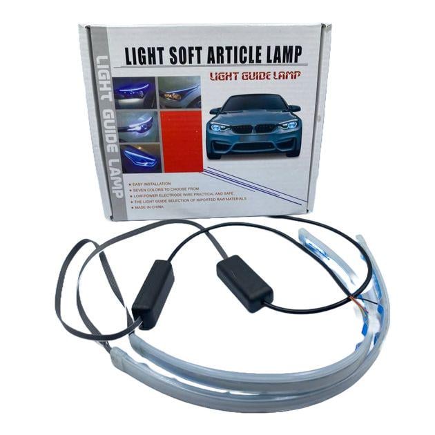 Поворотники автомобильные LED RGB The Tail Box с динамической подсветкой (7715)