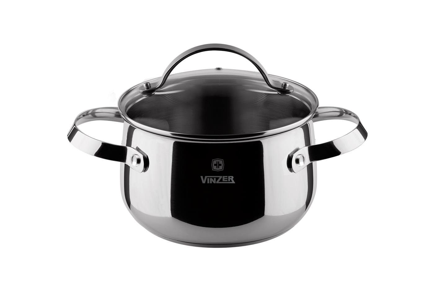 Каструля з кришкою Vinzer Culinaire series 18 см 2,4 л (89166)