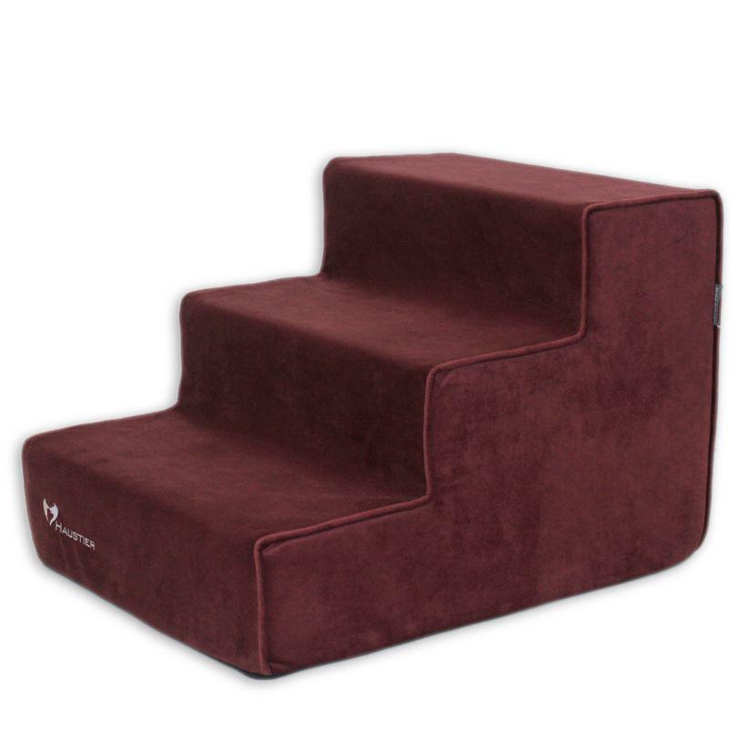 Сходинки для Собак Haustier Bordo 3х-pівневі 54х40х36см (R1-1-048) - фото 2 Сходинки для Собак Haustier Bordo 3х-pівневі 54х40х36см (R1-1-048) - фото 2