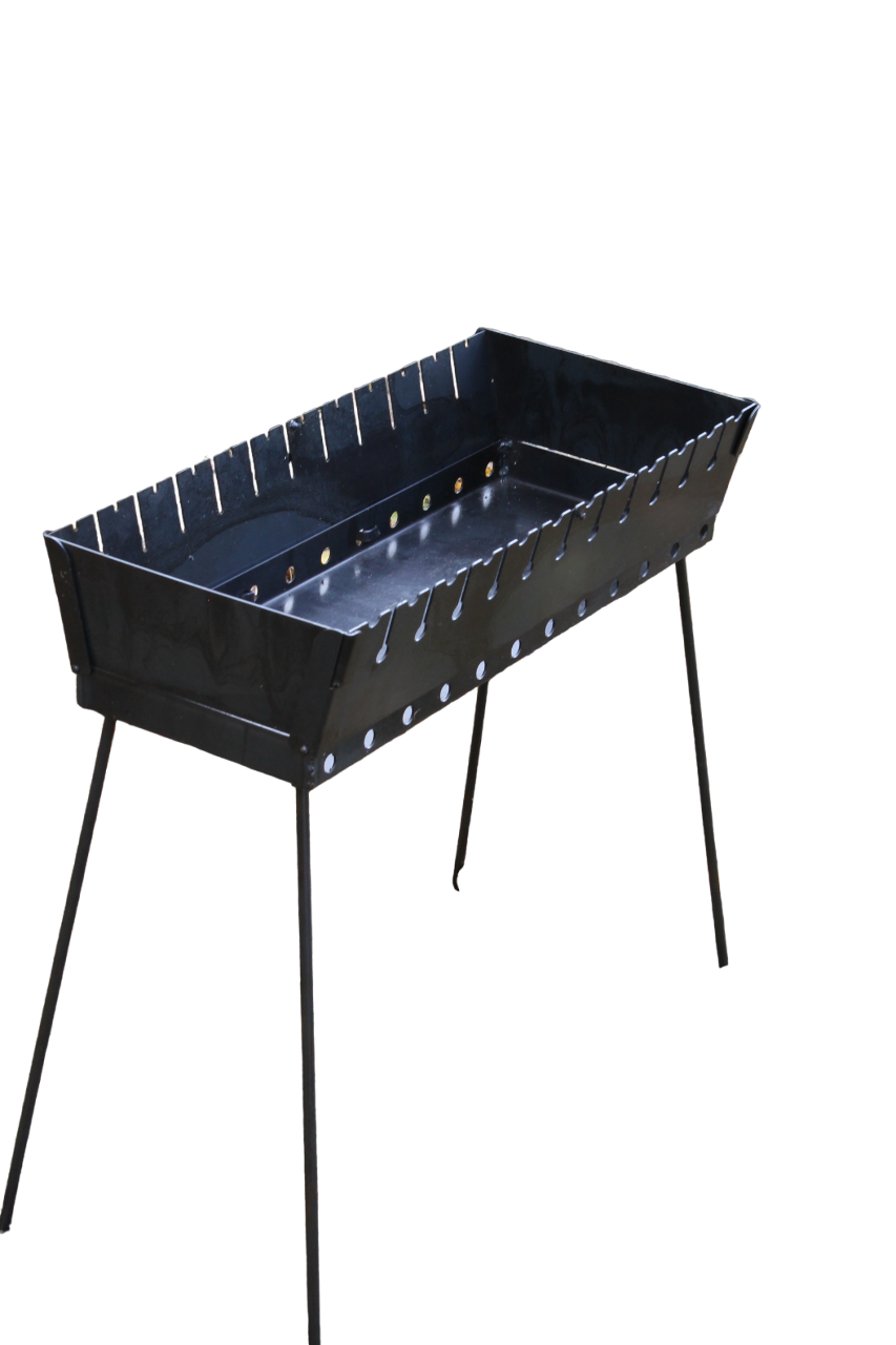 Мангал-чемодан на 12 разборной шампуров (10629647)