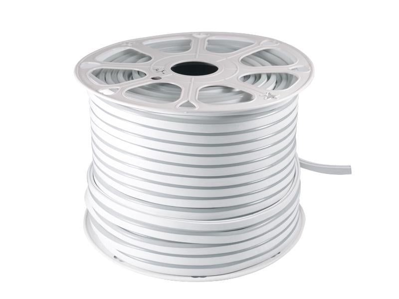 Неон світлодіодний LEDUA 2835-120led 13,6х7,3 мм 220V 9,6 Вт/м IP65 Білий (1777)