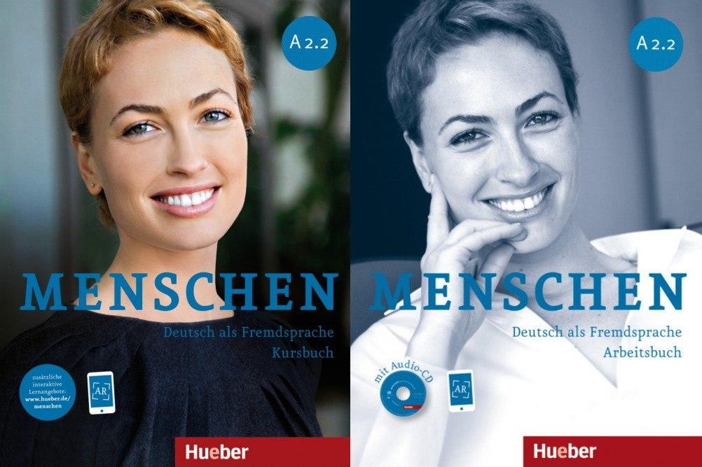 Підручник та робочий зошит Menschen A2/2 Kursbuch/Arbeitsbuch