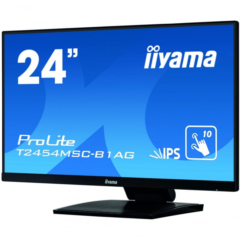 Монітор безрамковий iiyama T2454MSC-B1AG IPS 1920x1080 Full HD 24" 4W (26832349) - фото 5 Монітор безрамковий iiyama T2454MSC-B1AG IPS 1920x1080 Full HD 24" 4W (26832349) - фото 5