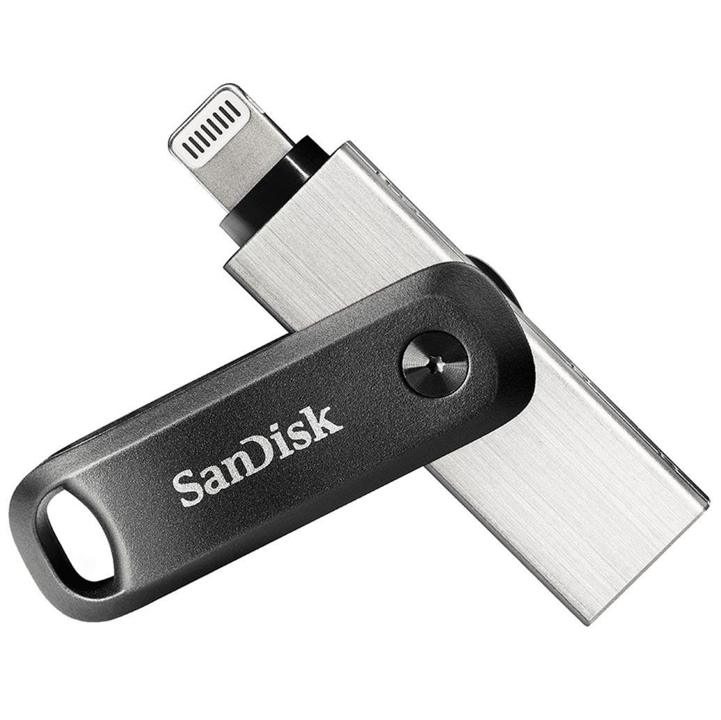 Флеш пам'ять SanDisk 128 GB iXpand Go USB 3.0/Lightning (SDIX60N-128G-GN6NE)