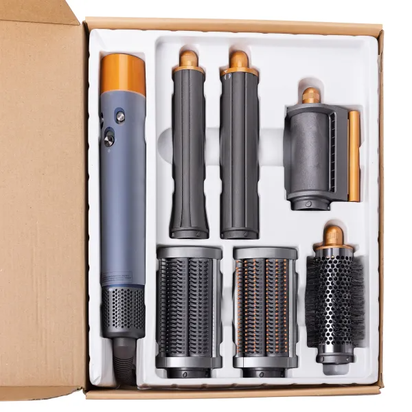 Мультистайлер для волосся Airwrap Complete Long 6 насадок Синій (29878746) - фото 7 Мультистайлер для волосся Airwrap Complete Long 6 насадок Синій (29878746) - фото 7