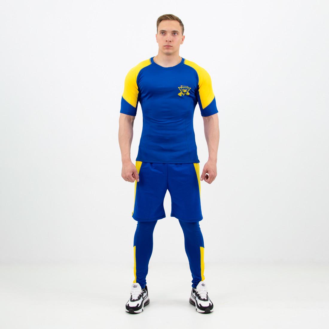 Комплект спортивний чоловічий FitU Force-sh UA 3.0 XL (4KFSUA30XL)