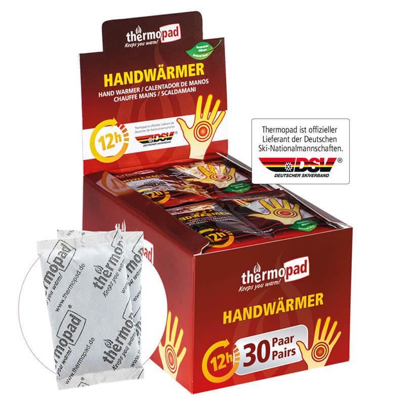 Набір туристичних грілок для рук хімічних Thermopad Hand Warmer 30 пар (TPD 78310) - фото 2