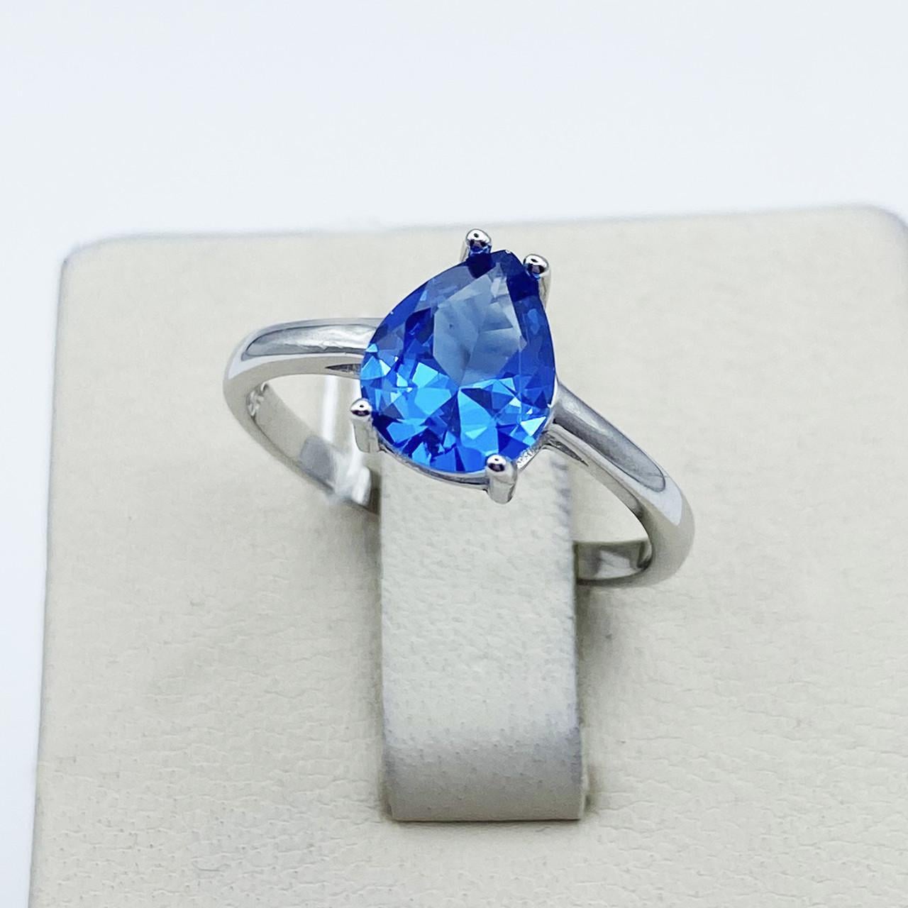 Кольцо серебряное с кварцем London Blue р. 17 1,98 г (2257379518) Кольцо серебряное с кварцем London Blue р. 17 1,98 г (2257379518)