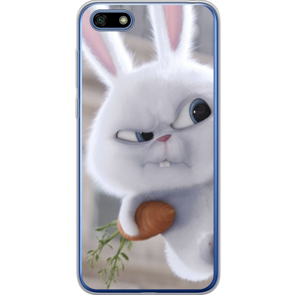 Чохол BoxFace Huawei Y5 2018 Rabbit Snowball Прозорий силікон (33370-up1116-33370)