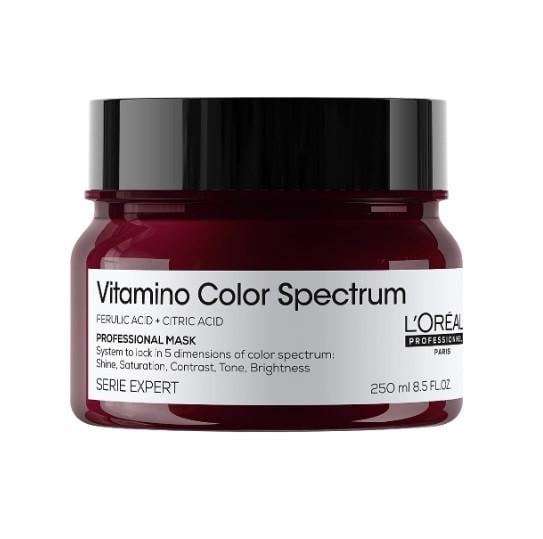 Маска для сяючого блиску та збереження 5 вимірів кольору L'Oreal Professionnel Vitamino Color Spectrum Mask 250 мл
