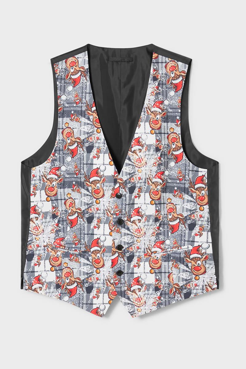 Жилет C&A принт XXL Сірий (2111063)