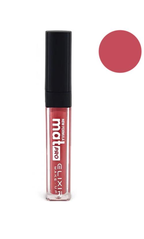 Помада губна матова рідка Elixir Liquid Lip Mat Pro 478 Carmine Pink (31860)