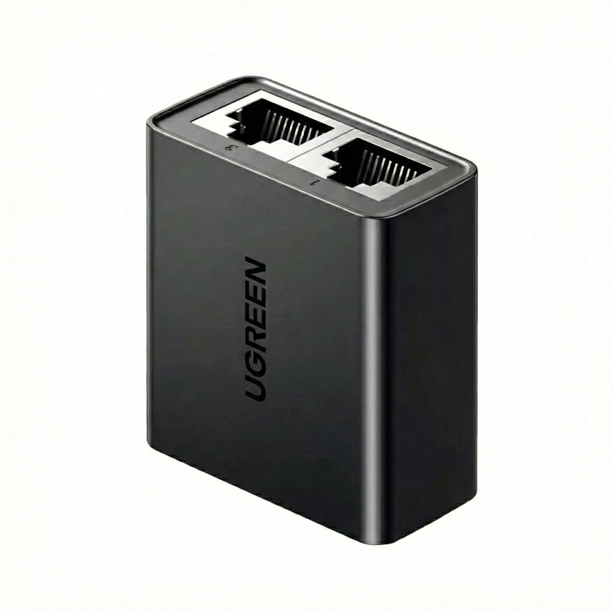 Разветвитель RJ45 UGREEN CM210 100 Мбит/с 2 шт. Черный (50923)