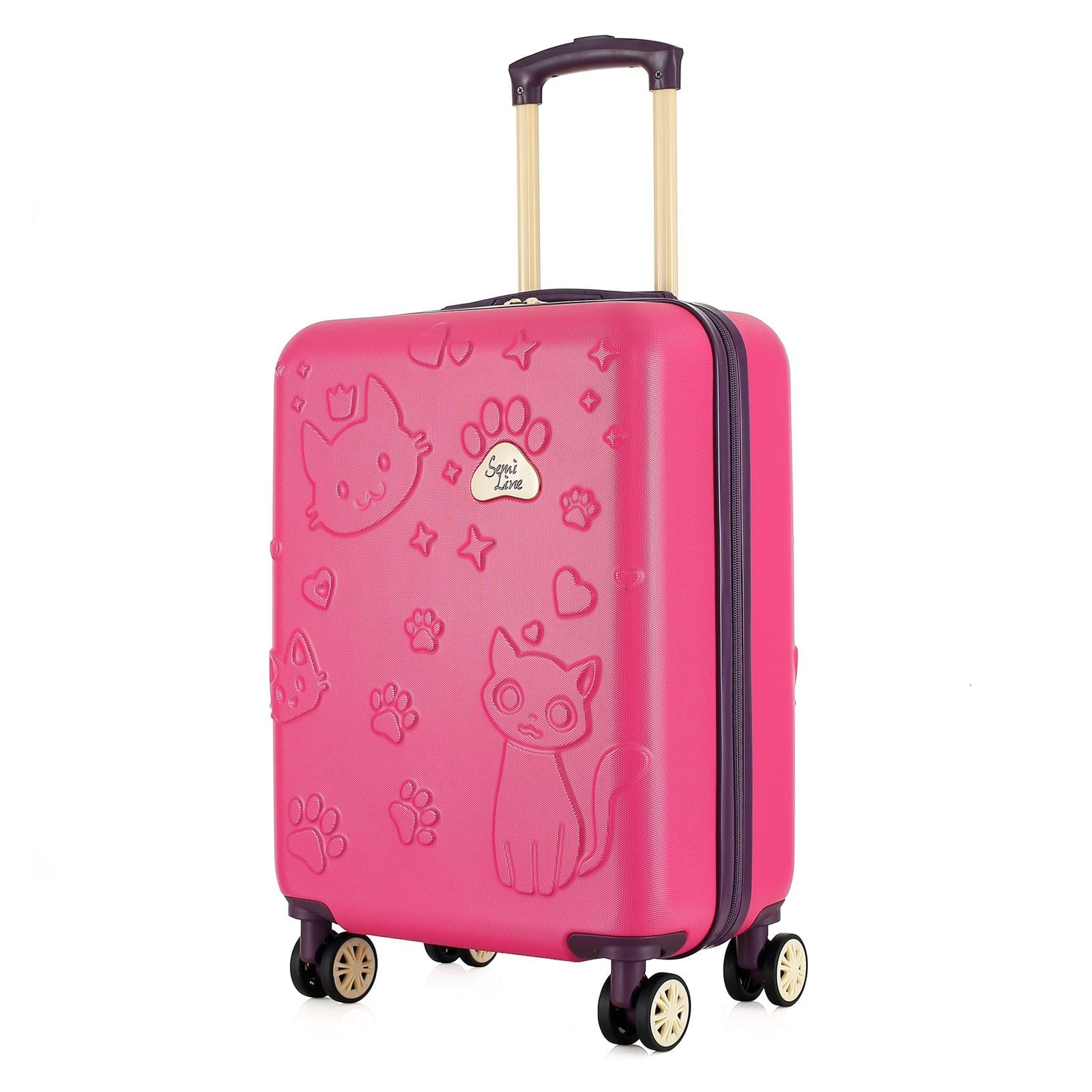 Чемодан детский SEMI LINE 20" S Rose/Black (T5881-2)