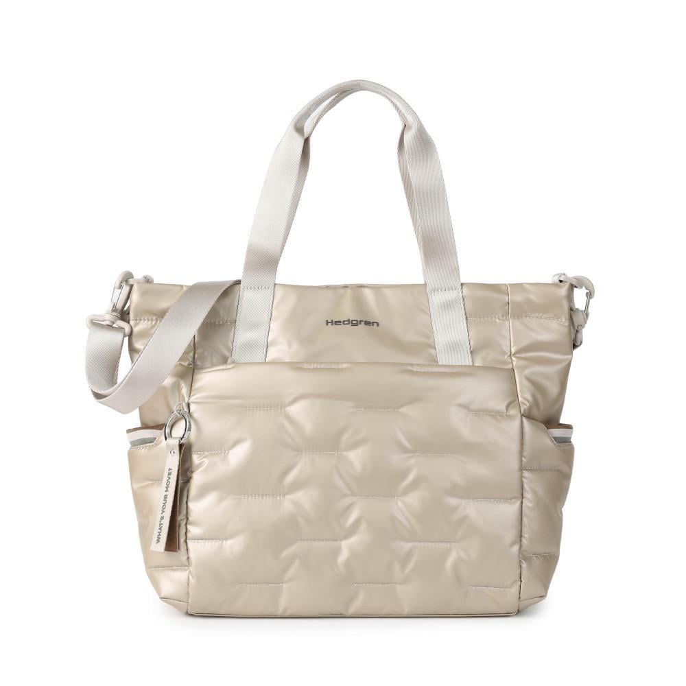 Жіноча сумка Hedgren Cocoon Puffer Tote Bag 15,71 л Beige (HCOCN03/913-02)