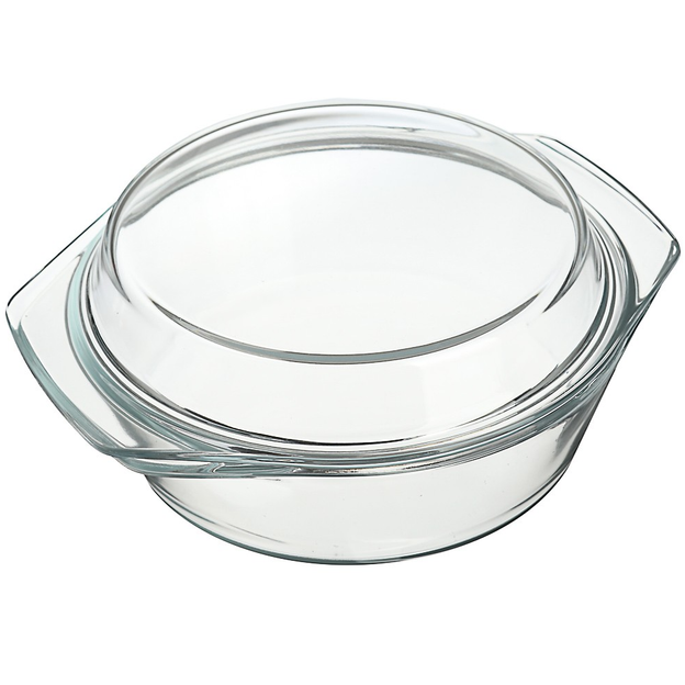 Каструля для запікання кругла Simax жароміцне скло 3,5 л (8c3b8f83)