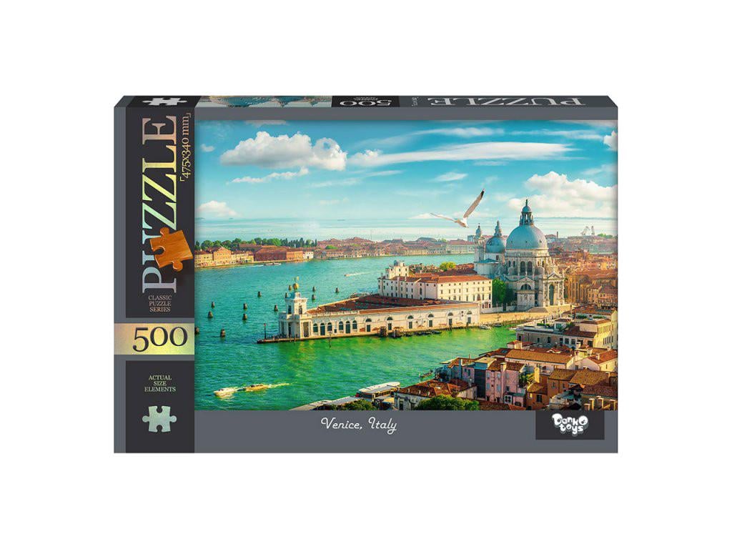 Пазли дитячі Venice Italy 475х340 мм 500 елементів (DT_C500-14-07)