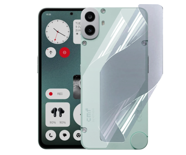 Протиударна гідрогелева плівка Hydrogel Film для CMF Phone 1 на задню панель, Transparent Протиударна гідрогелева плівка Hydrogel Film для CMF Phone 1 на задню панель, Transparent