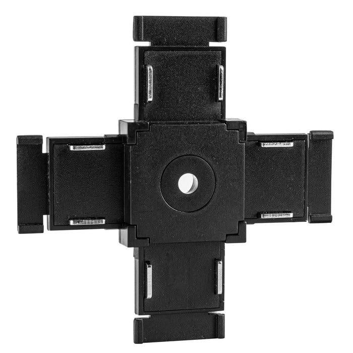 Соединитель для шинопровода HD-30X BK перекрестный (48-215)