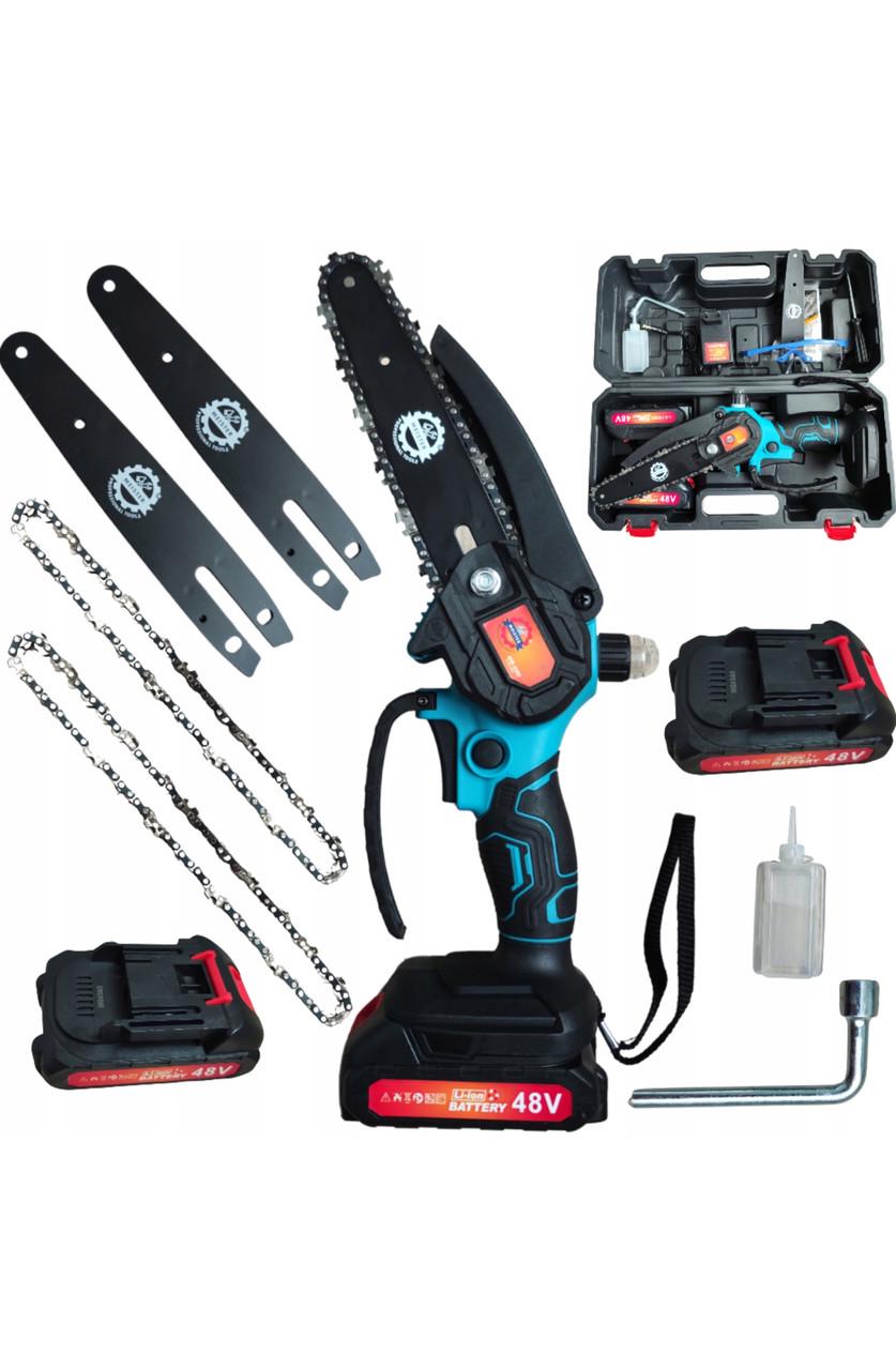 Пила акумуляторна садова Meister з автоматичним змащенням 6" 48 В (21767002) - фото 3 Пила акумуляторна садова Meister з автоматичним змащенням 6" 48 В (21767002) - фото 3