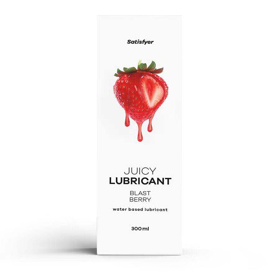Лубрикант на водній основі Satisfyer Juicy Lubricant Blast Berry 300 мл Лубрикант на водній основі Satisfyer Juicy Lubricant Blast Berry 300 мл