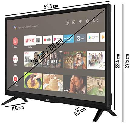 Телевизор JVC LT-24VH5965 HD/Smart TV/Bluetooth/HDR 24" - фото 4