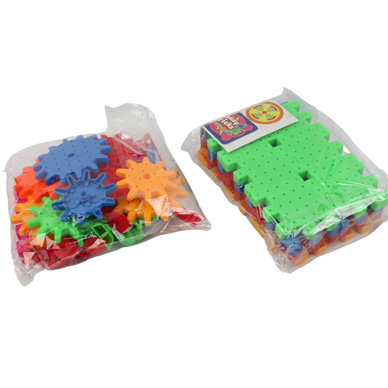 Развивающий конструктор с шестеренками Funny Bricks 81 шт. (4123472) - фото 4 Развивающий конструктор с шестеренками Funny Bricks 81 шт. (4123472) - фото 4