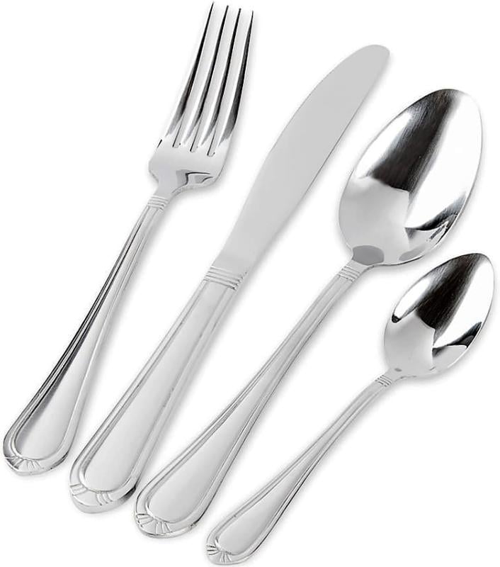 Набір столових приладів Kamille Norbert2 на 6 осіб 24 предмети (KM-5237R)