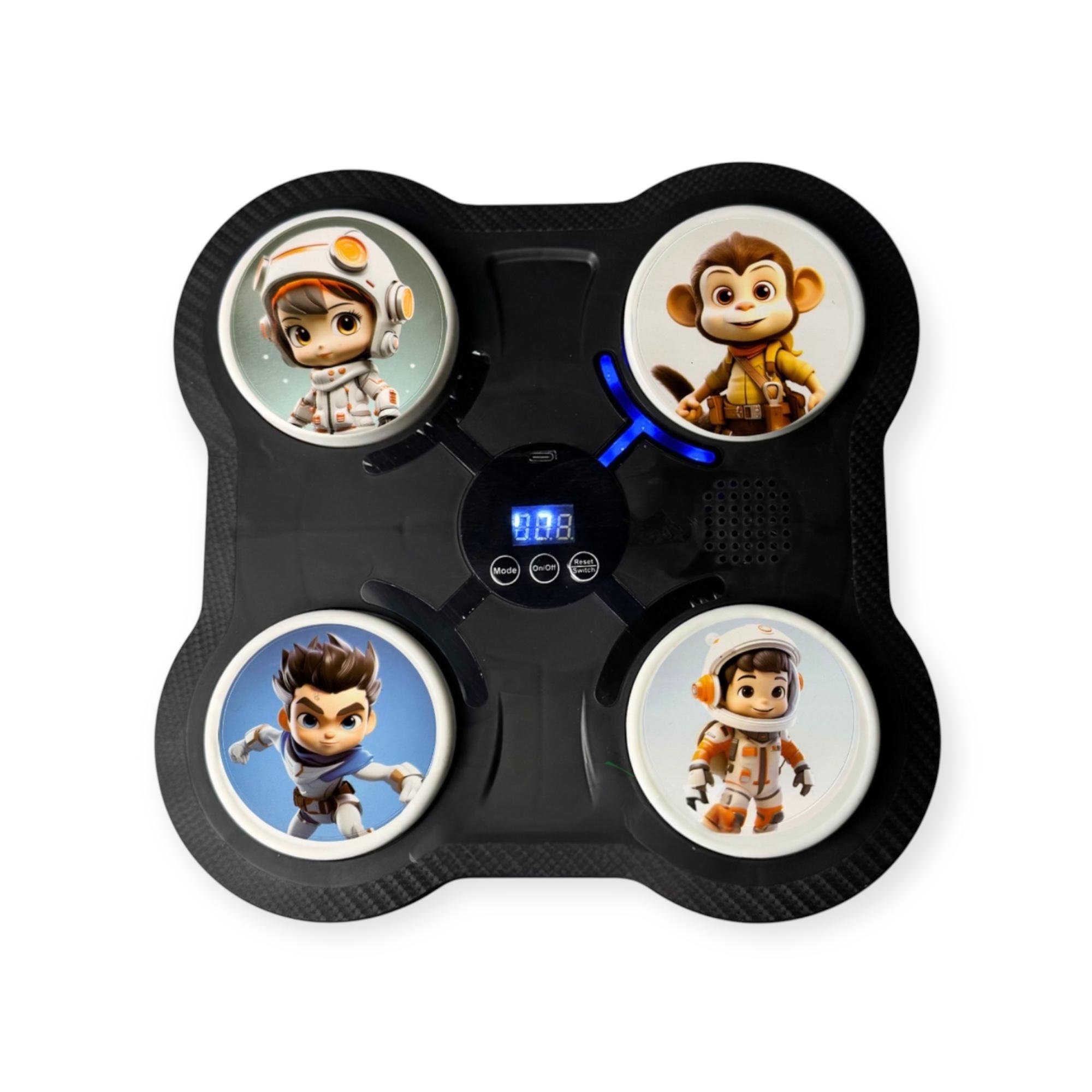 Мішень для боксу музична для домашнього використання Чорний (VP-665)