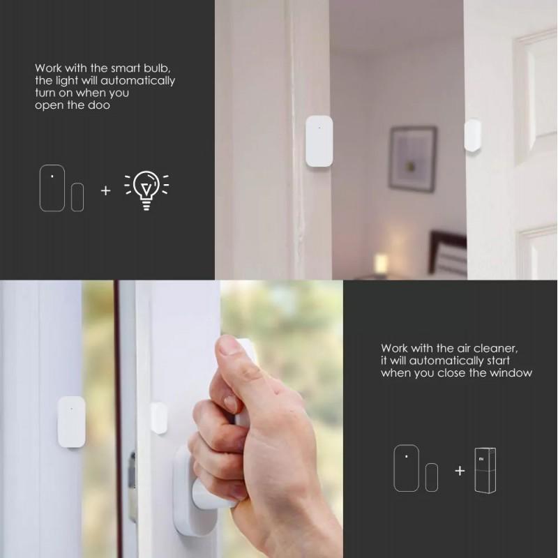 Умный датчик дверей и окон Aqara Door Window Sensor MCCGQ11LM Apple HomeKit - фото 9