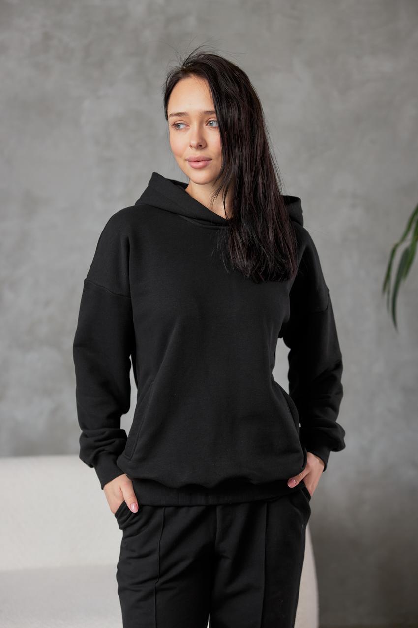 Худи женское М175.3 M Черный (842-1-61) Худи женское М175.3 M Черный (842-1-61)