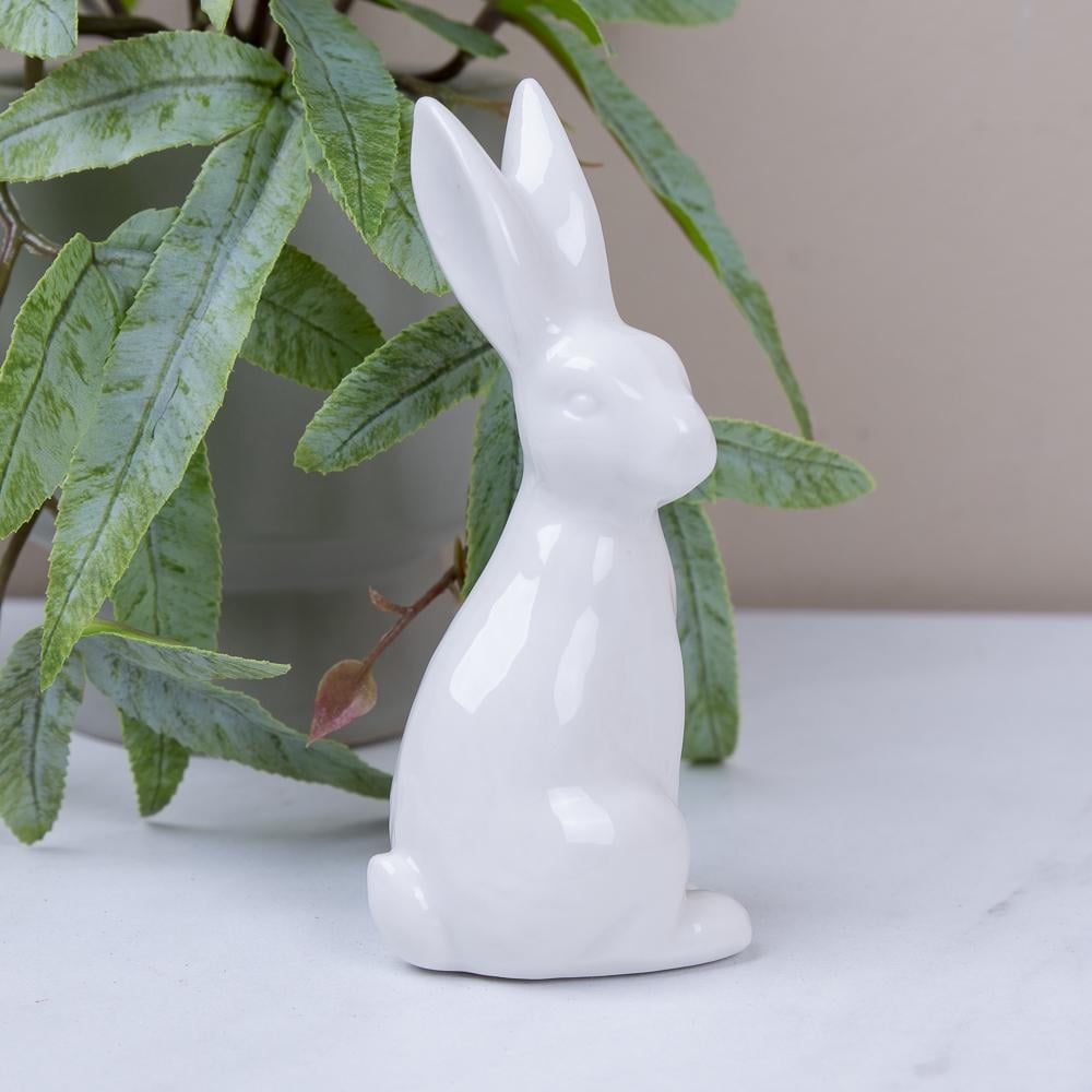 Статуэтка керамическая кролик 11 см (LI002654)
