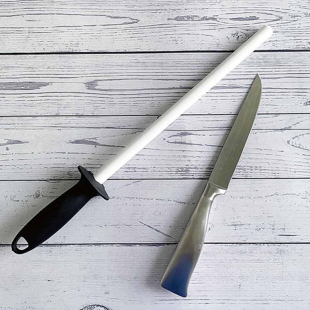 Мусат керамічний для заточування ножів 20,5 см (433/8) - фото 4 Мусат керамічний для заточування ножів 20,5 см (433/8) - фото 4