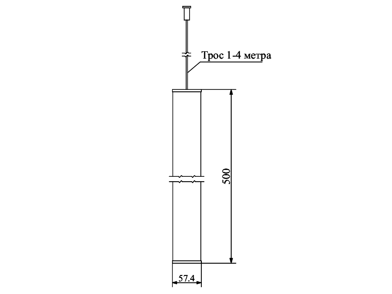 Светильник светодиодный подвесной линейный LEDUA N30-500 круглый вертикальный 220V 13,5W 3600 Lm 6000К (25344232) - фото 3 Светильник светодиодный подвесной линейный LEDUA N30-500 круглый вертикальный 220V 13,5W 3600 Lm 6000К (25344232) - фото 3