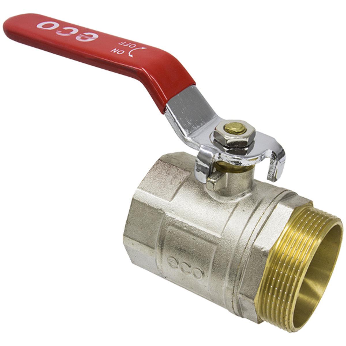 Кран шаровой Эко PN20 EKH-61 НВ 2" ручка (SW-26978)