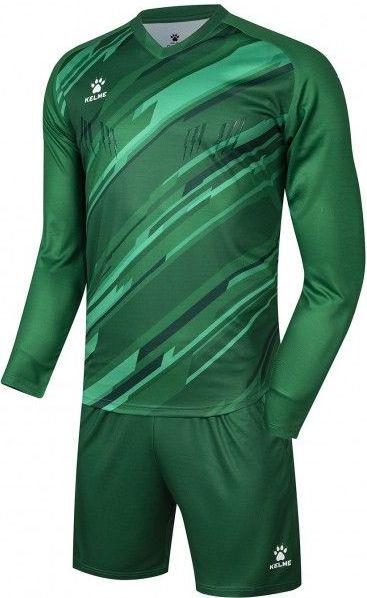 Комплект вратарской формы детский Kelme ZAMORA II 3803286.9300 140 см Зеленый