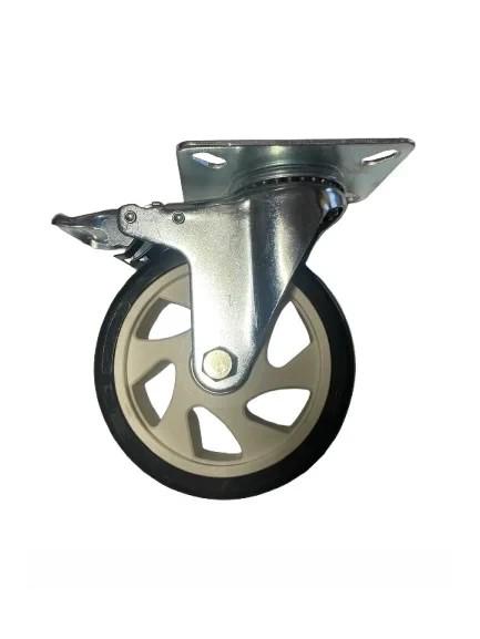 Колеса в поворотном кронштейне c тормозом 125 мм (2528197464) - фото 4 Колеса в поворотном кронштейне c тормозом 125 мм (2528197464) - фото 4