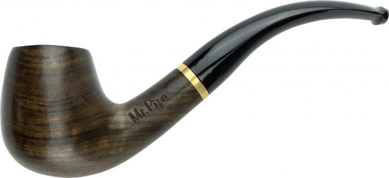 Трубка Mr.Pipe Бент з кільцем дерево 401754 15 см Коричневий (98714583)