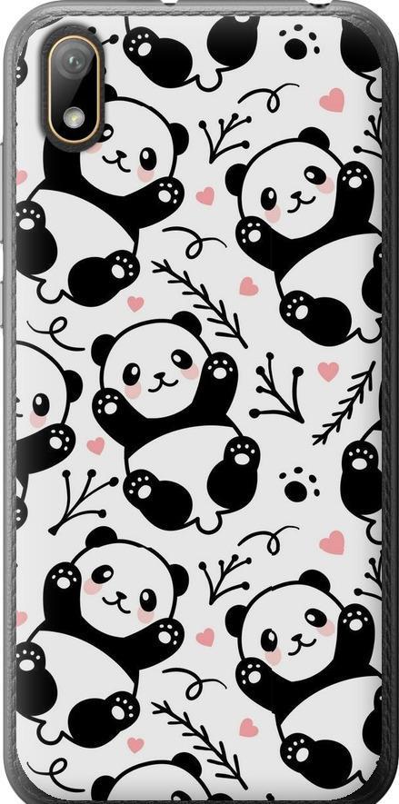 Чехол на Huawei Y5 2019 Панды (4318u-1695-42517)
