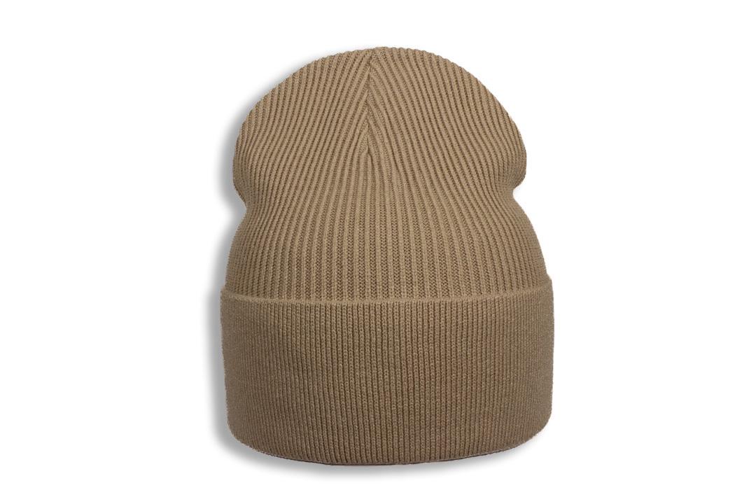 Шапка молодежная Apex Джеки в рубчик с отворотом кашемировая одинарная one size Бежевый (282140) - фото 1 Шапка молодежная Apex Джеки в рубчик с отворотом кашемировая одинарная one size Бежевый (282140) - фото 1