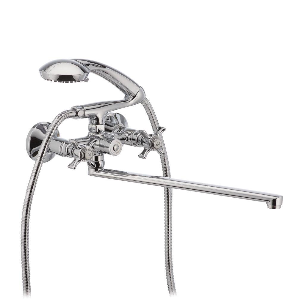 Смеситель для ванны Haiba Zeus 140 euro керамика (HB0420)