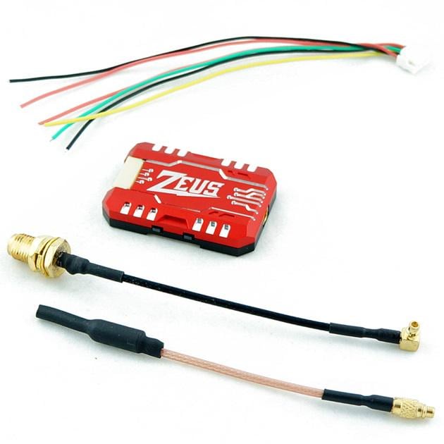 Видеопередатчик для FPV дронов HGLRC Zeus VTX PRO 1,6W 5,8G 40 каналов 12,8 г (00-00022283)