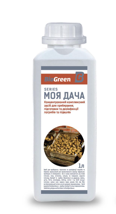 Комплексное средство Bioclean концентрировано для уборки подготовки и дезинфекции погребов/подвалов 1 л (18727658)