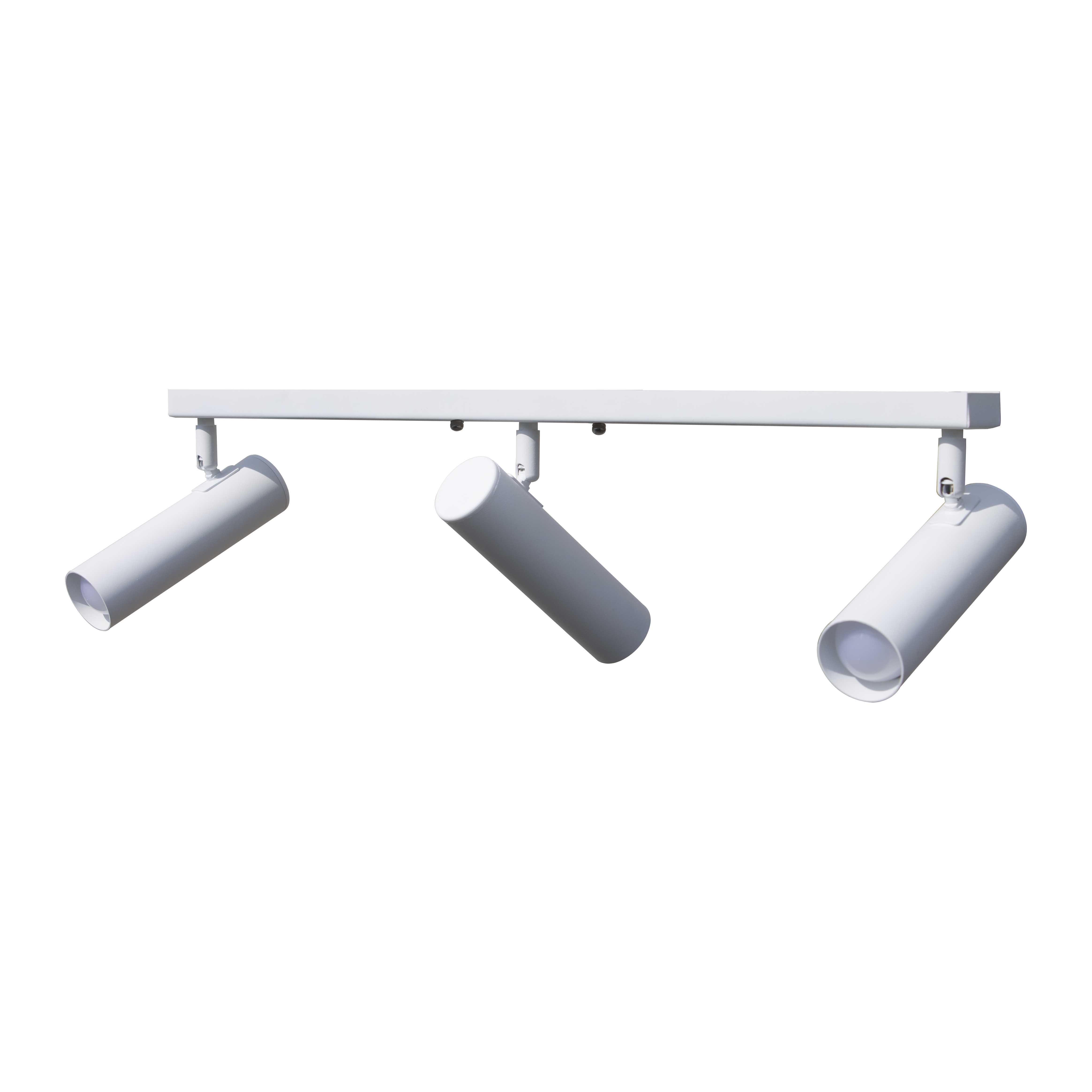 Светильник MSK ELECTRIC Telescope NL 1750-3 W с поворотными плафонами на планке