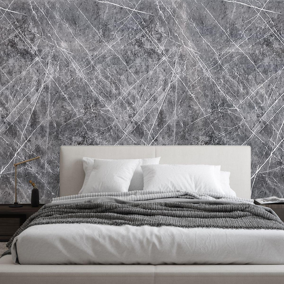 Плита декоративная ПВХ Sticker Wall SW-00001406 натуральный мрамор 1,22х2,44 м 3 мм Серый