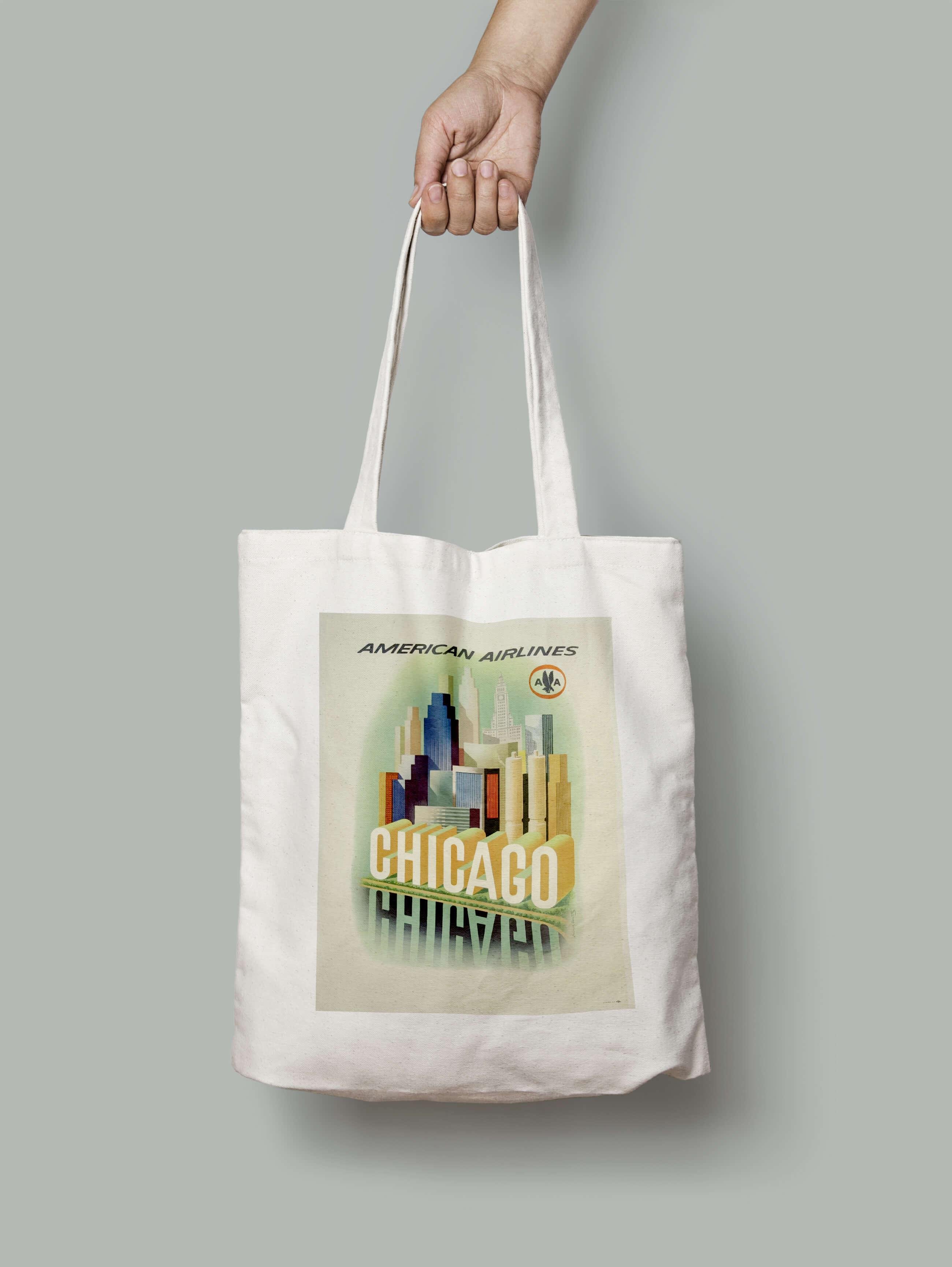 Эко-сумка Чикагские небоскребы шопер (chicago_usa_Bag)