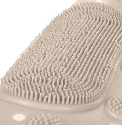 Килимок протиковзкий масажний водонепроникний для ванни/душа/басейну/сауни Бежевий - фото 6