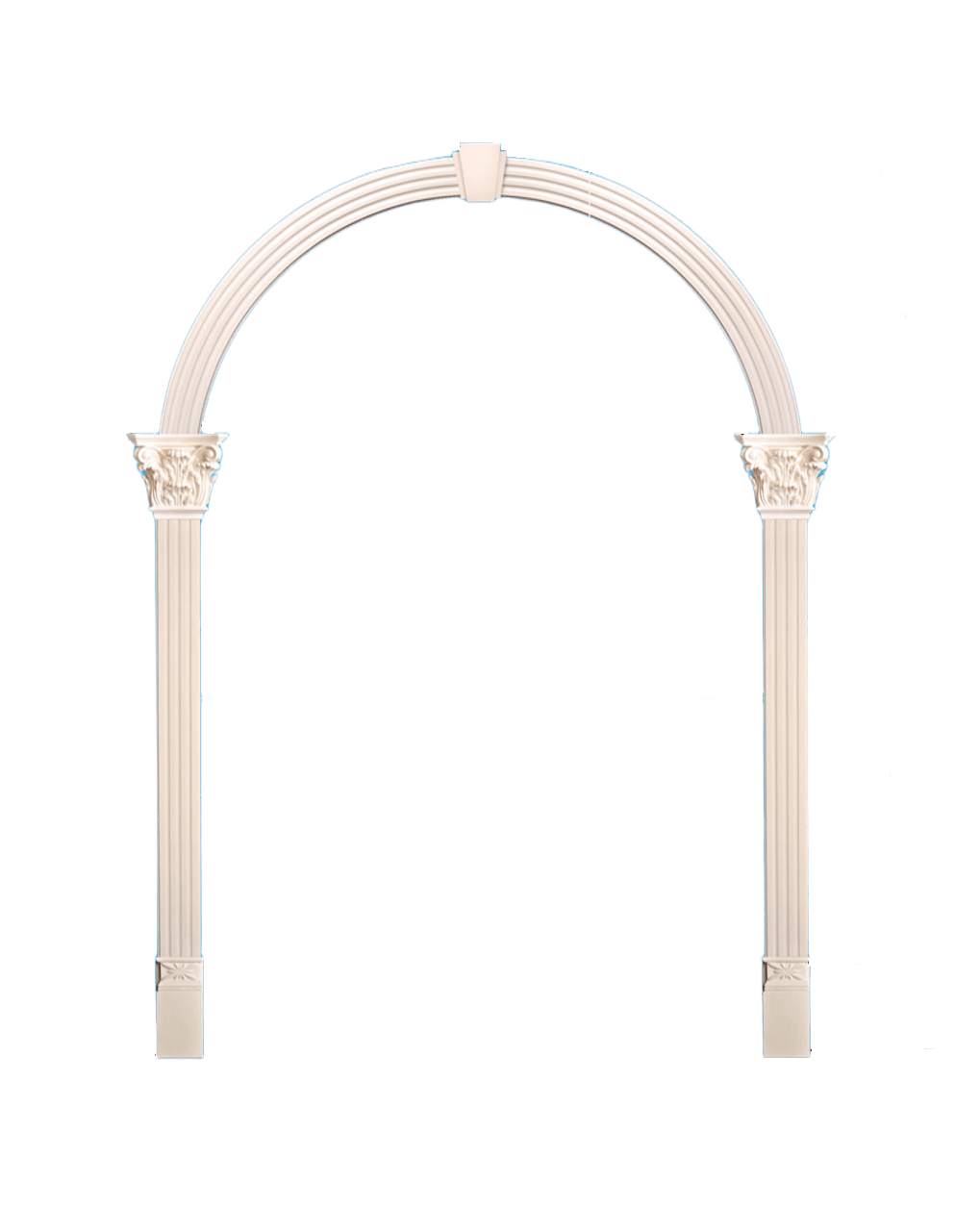 Арка гипсовая односторонняя (23564133)