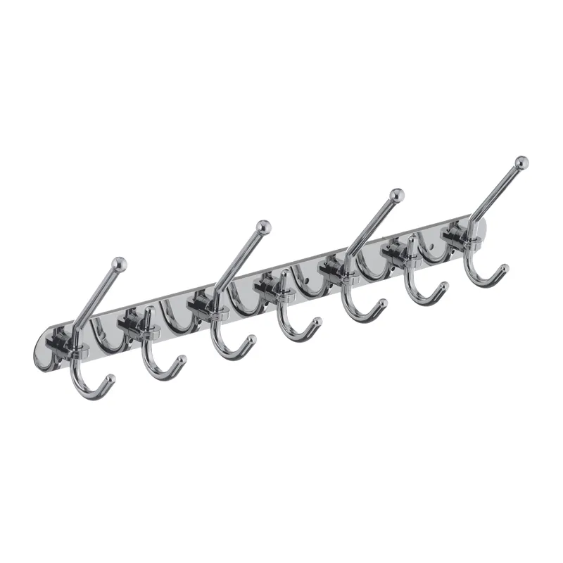 Планка-крючок Zerix LR201-7 для полотенца с семью крючками