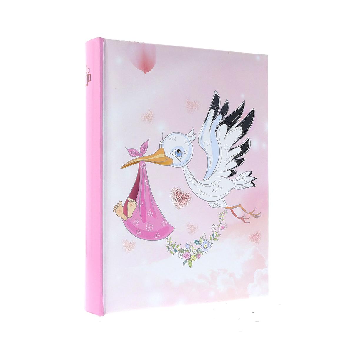 Фотоальбом Gedeon B46200S STORK LOVE 10x15 см 200 фото Pink